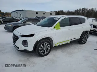2019 Hyundai Santa Fe Preferred z VIN 5NMS3CAA5KH023382, wystawiony jako Copart lot #89087145 z przebiegiem 101 492 mil mil oraz Czysty tytuł • Clean title. Historia ofert i sprzedaży dostępna na DreamBid. Obrazek 1.