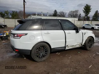 2016 Land Rover Range Rover Sport Dynamic z VIN SALWR2EF9GA549492, wystawiony jako Copart lot #49112095 z przebiegiem 118 482 mil mil oraz Szkoda całkowita • Salvage title. Historia ofert i sprzedaży dostępna na DreamBid. Obrazek 3.