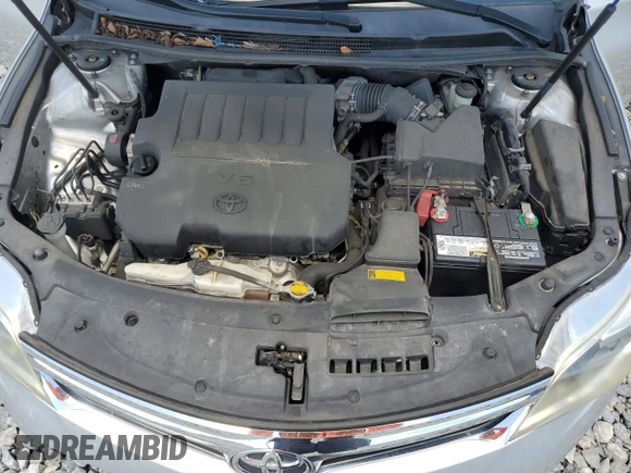 2013 Toyota Avalon XLE with VIN 4T1BK1EB6DU037938, listed as a Copart auction lot 62709525 with 104,616 mi miles and Salvage title. Bid and sale history available at DreamBid. Image 11.