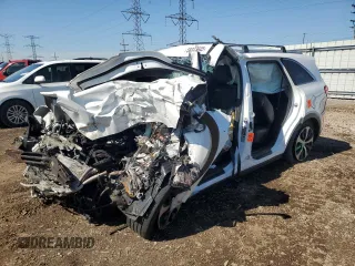 2016 Kia Sorento EX with VIN 5XYPHDA57GG143914, listed as a Copart auction lot 58323945 with Not provided miles and Salvage title. Bid and sale history available at DreamBid. Image 1.