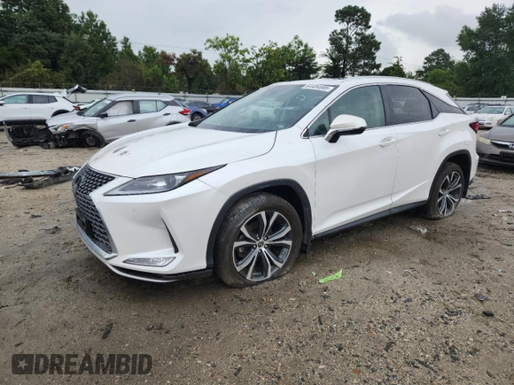 2022 Lexus RX 350 with VIN 2T2HZMDA1NC317474, listed as a Copart auction lot 64404595 with 45,805 mi miles and Salvage title. Bid and sale history available at DreamBid. Image 1.