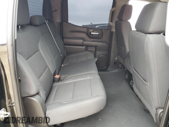 2022 Chevrolet Silverado 1500 Custom with VIN 3GCPABEK6NG528646, listed as a Copart auction lot 44184345 with 53,102 mi miles and Salvage Title. Bid and sale history available at DreamBid. Image 10.
