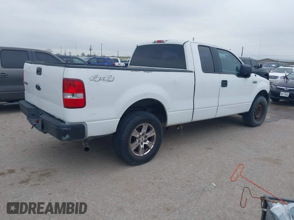 2006 Ford F-150 STX with VIN 1FTRX14W66FA26339, listed as a IAAI auction lot 41589554 with 1 mi miles. Bid and sale history available at carsss.com. Image 4.