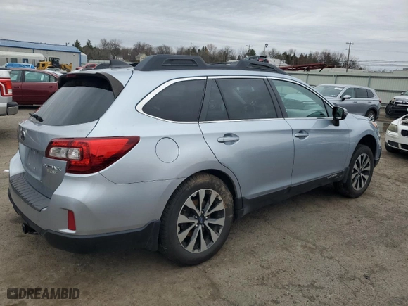 2017 Subaru Outback Limited with VIN 4S4BSAKC2H3255660, listed as a Copart auction lot 51685305 with 104,484 mi miles and Salvage Title. Bid and sale history available at carsss.com. Image 3.