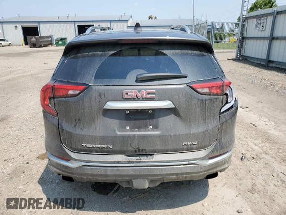 2019 GMC Terrain Denali with VIN 3GKALXEX4KL268988, listed as a Copart auction lot 60300265 with 50,843 mi miles and Clean title. Bid and sale history available at DreamBid. Image 6.