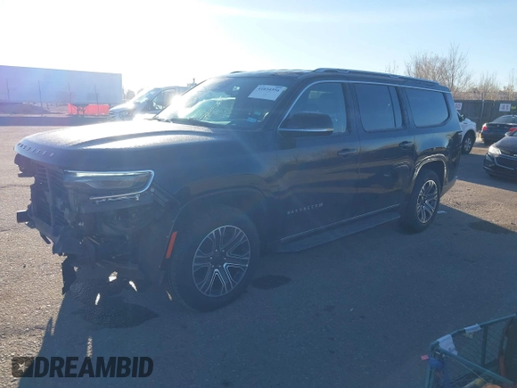 2023 Jeep Wagoneer Series II with VIN 1C4SJSBP2PS549290, listed as a IAAI auction lot 41034356 with 47,444 mi miles and . Bid and sale history available at DreamBid. Image 2.