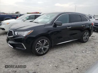 2019 Acura MDX Technology with VIN 5J8YD3H50KL011673, listed as a Copart auction lot 60538285 with 33,677 mi miles and Salvage title. Bid and sale history available at DreamBid. Image 1.