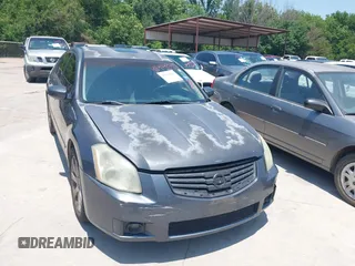 2008 Nissan Maxima SE with VIN 1N4BA41E28C833564, listed as a IAAI auction lot 42404949 with Not provided miles and . Bid and sale history available at DreamBid. Image 6.
