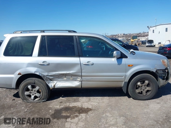 2007 Honda Pilot EX-L with VIN 2HKYF18597H514837, listed as a IAAI auction lot 41800365 with 194,341 mi miles. Bid and sale history available at carsss.com. Image 13.