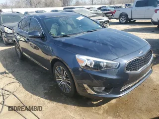 2014 Kia Cadenza Premium with VIN KNALN4D76E5128795, listed as a Copart auction lot 44547174 with 177,219 mi miles and Salvage Title. Bid and sale history available at carsss.com. Image 4.