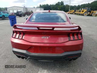 2024 Ford Mustang GT with VIN 1FA6P8CF6R5403961, listed as a Copart auction lot 64547695 with Not provided miles and Salvage title. Bid and sale history available at DreamBid. Image 6.