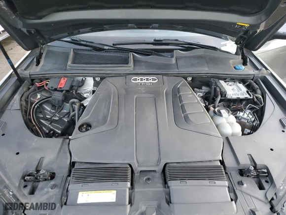 2017 Audi Q7 Premium Plus with VIN WA1LHAF73HD051362, listed as a Copart auction lot 83636164 with 140276 miles and Salvage Title. Bid and sale history available at carsss.com. Image 12.