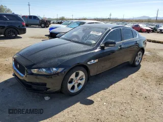 2017 Jaguar XE 25t with VIN SAJAR4BG5HA946923, listed as a Copart auction lot 45549985 with 82,040 mi miles and Salvage Title. Bid and sale history available at carsss.com. Image 1.