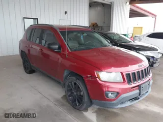 2014 Jeep Compass Sport with VIN 1C4NJCBA8ED821891, listed as a IAAI auction lot 41908178 with 178,772 mi miles. Bid and sale history available at carsss.com. Image 1.