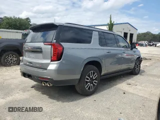 2023 GMC Yukon XL AT4 with VIN 1GKS2HKL8PR442320, listed as a Copart auction lot 73411524 with 20,984 mi miles and Salvage Title. Bid and sale history available at carsss.com. Image 3.