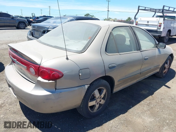 2003 Chevrolet Cavalier with VIN 1G1JF54F637387057, listed as a IAAI auction lot 39570568 with Not Provided miles and . Bid and sale history available at DreamBid. Image 4.