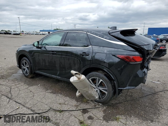 2023 Lexus RX with VIN 2T2BBMCAXPC009380, listed as a Copart auction lot 55076153 with 98 mi miles. Bid and sale history available at carsss.com. Image 2.