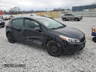 2018 Kia Forte LX with VIN KNAFK5A89J5773363, listed as a Copart auction lot 83158374 with 37,331 mi miles and Salvage Title. Bid and sale history available at carsss.com. Image 4.
