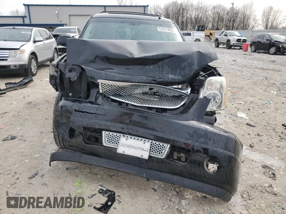 2010 GMC Yukon Denali with VIN 1GKUKEEF2AR190648, listed as a Copart auction lot 51411465 with 206,249 mi miles and Clean Title. Bid and sale history available at carsss.com. Image 5.