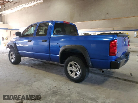 2007 Dodge 1500 ST with VIN 1D7HU18P67J609103, listed as a Copart auction lot 46133365 with 151,211 mi miles and Salvage Title. Bid and sale history available at DreamBid. Image 2.