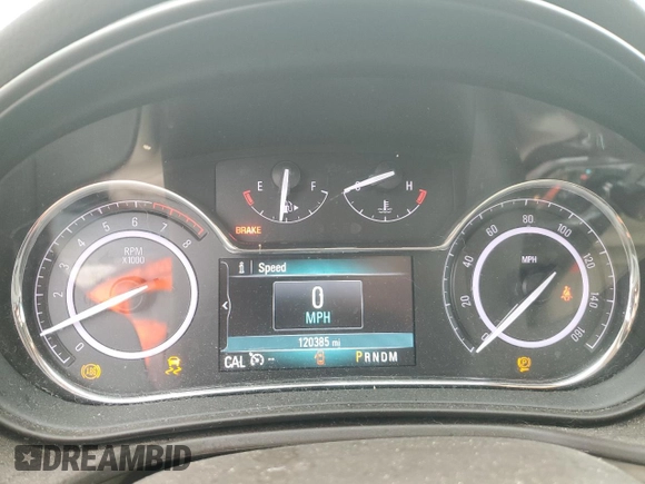 2015 Buick Regal with VIN 2G4GL5EX7F9144194, listed as a Copart auction lot 72687054 with 120,385 mi miles and Clean title. Bid and sale history available at DreamBid. Image 9.