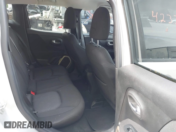 2017 Jeep Renegade Altitude with VIN ZACCJABB0HPF50416, listed as a IAAI auction lot 42331291 with 109,509 mi miles and . Bid and sale history available at DreamBid. Image 8.