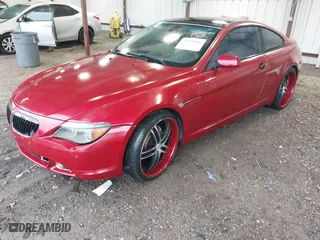 2004 BMW 6 Series 645Ci with VIN WBAEH73484B215624, listed as a IAAI auction lot 41935005 with 125,780 mi miles. Bid and sale history available at carsss.com. Image 2.