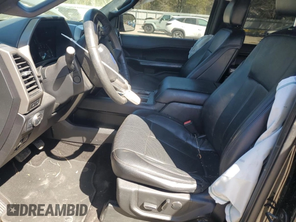 2018 Ford Expedition Max XLT with VIN 1FMJK1HT2JEA27266, listed as a Copart auction lot 49916725 with 119,485 mi miles and Salvage Title. Bid and sale history available at DreamBid. Image 7.