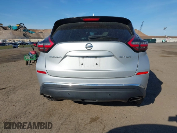 2021 Nissan Murano SV with VIN 5N1AZ2BS3MC144498, listed as a IAAI auction lot 42071696 with 83,014 mi miles and . Bid and sale history available at DreamBid. Image 16.
