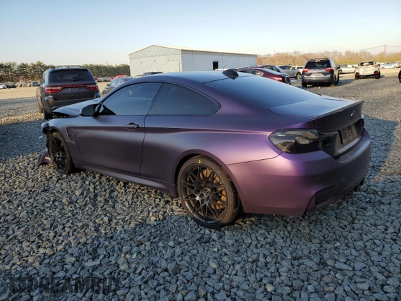 2020 BMW M4 with VIN WBS4Y9C01LFH98757, listed as a Copart auction lot 68158332 with 25,965 mi miles. Bid and sale history available at carsss.com. Image 2.