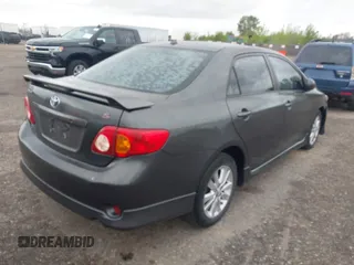 2009 Toyota Corolla with VIN 1NXBU40E99Z050218, listed as a IAAI auction lot 42208256 with 149,796 mi miles. Bid and sale history available at carsss.com. Image 4.
