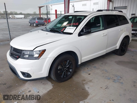 2019 Dodge Journey SE z VIN 3C4PDCBB6KT837425, wystawiony jako IAAI lot #42481512 z przebiegiem 83 382 mil mil oraz . Historia ofert i sprzedaży dostępna na DreamBid. Obrazek 2.