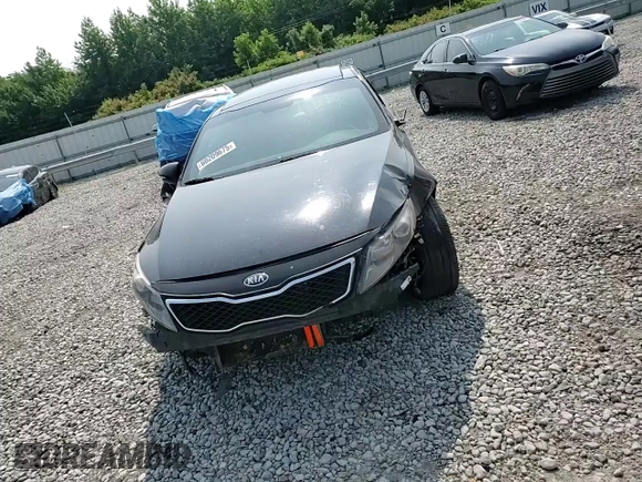 2013 Kia Optima SX with VIN 5XXGR4A60DG110906, listed as a Copart auction lot 60209675 with Not provided miles and Salvage title. Bid and sale history available at DreamBid. Image 13.