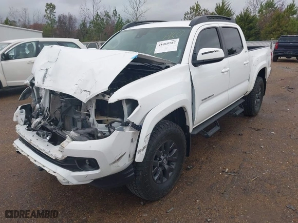 2020 Toyota Tacoma 2WD SR5 with VIN 5TFAZ5CN1LX094383, listed as a IAAI auction lot 41069987 with 85,733 mi miles. Bid and sale history available at carsss.com. Image 2.