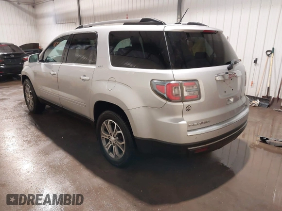 2014 GMC Acadia SLT z VIN 1GKKVRKD9EJ133263, wystawiony jako IAAI lot #41764063 z przebiegiem 216 036 mil mil oraz . Historia ofert i sprzedaży dostępna na DreamBid. Obrazek 3.