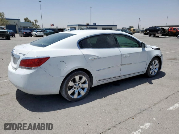 2010 Buick LaCrosse CXL with VIN 1G4GC5GG8AF132214, listed as a Copart auction lot 57655825 with 184,844 mi miles and Salvage title. Bid and sale history available at DreamBid. Image 3.