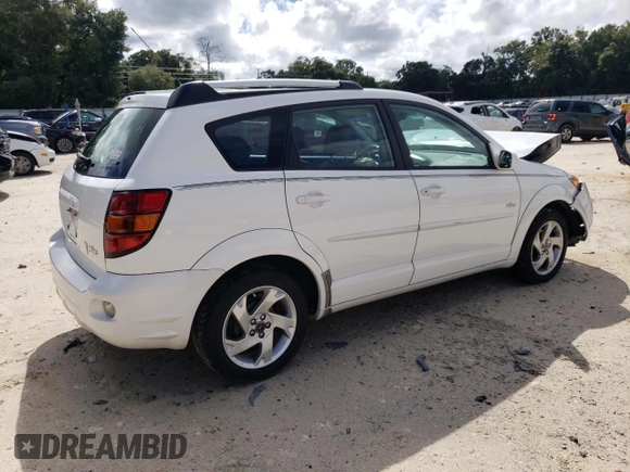 2005 Pontiac Vibe with VIN 5Y2SL63845Z433408, listed as a Copart auction lot 70809854 with 0 mi miles and Salvage Title. Bid and sale history available at carsss.com. Image 3.