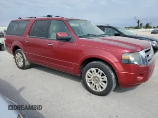 2014 Ford Expedition EL Limited with VIN 1FMJK1K52EEF29288, listed as a Copart auction lot 76174024 with 134,263 mi miles and Salvage Title. Bid and sale history available at carsss.com. Image 4.