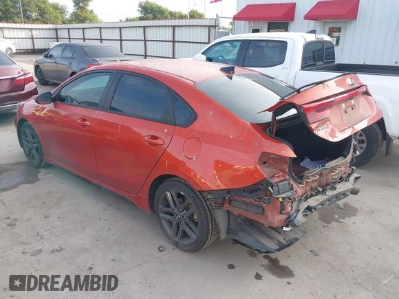 2021 Kia Forte GT-Line z VIN 3KPF34AD7ME341063, wystawiony jako IAAI lot #42389280 z przebiegiem 74 703 mil mil oraz . Historia ofert i sprzedaży dostępna na DreamBid. Obrazek 3.
