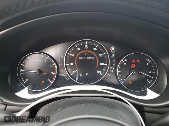 2023 Mazda 3 2.5 Turbo with VIN JM1BPBJY9P1612271, listed as a Copart auction lot 72905584 with 19,544 mi miles and Salvage title. Bid and sale history available at DreamBid. Image 9.