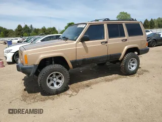 2000 Jeep Cherokee Classic with VIN 1J4FF58S7YL134763, listed as a Copart auction lot 55957205 with 229,160 mi miles and Salvage title. Bid and sale history available at DreamBid. Image 1.