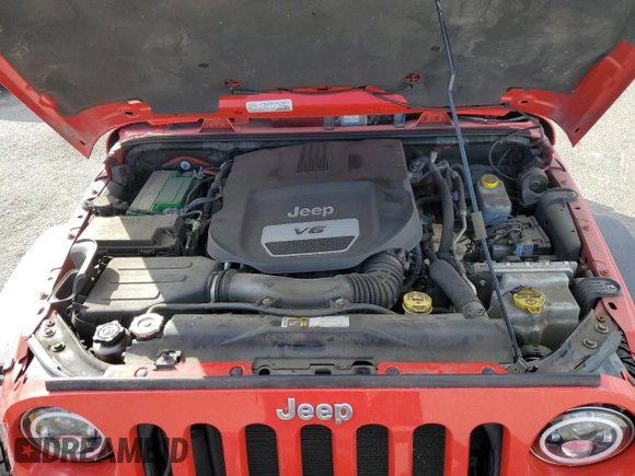 2016 Jeep Wrangler Rubicon с VIN 1C4BJWCG9GL184221, выставлен на аукционе Copart как лот 41691135 с пробегом 67 295 миль миль и Списание • Salvage title. История ставок и продаж доступна на DreamBid. Изображение 12.