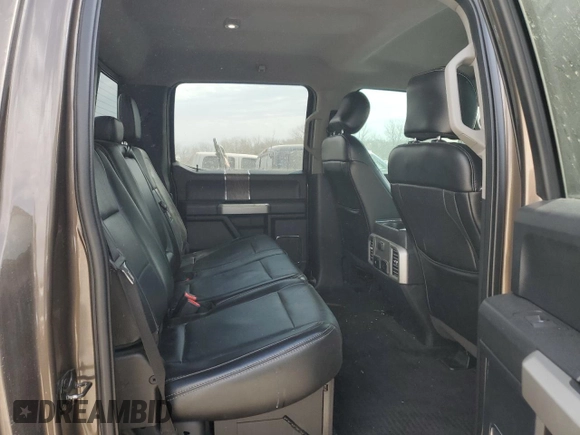 2017 Ford F-350 Lariat with VIN 1FT8W3DT7HED26111, listed as a Copart auction lot 48925405 with 147,787 mi miles and Salvage title. Bid and sale history available at DreamBid. Image 10.