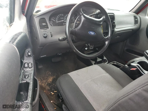 2003 Ford Ranger XL Fleet with VIN 1FTZR45E53PA68430, listed as a Copart auction lot 83754874 with 212,550 mi miles and Salvage Title. Bid and sale history available at carsss.com. Image 8.