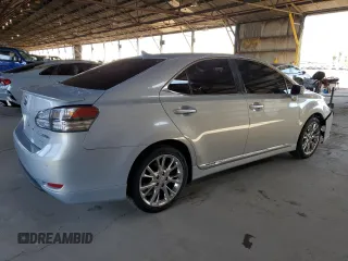 2010 Lexus HS 250h with VIN JTHBB1BA4A2033814, listed as a Copart auction lot 48126475 with 204,748 mi miles and Salvage Title. Bid and sale history available at DreamBid. Image 3.
