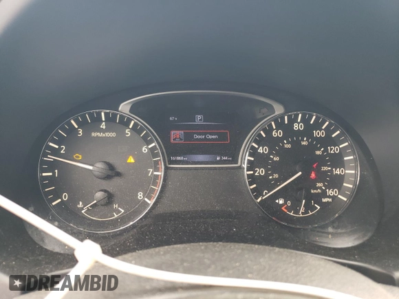 2016 Nissan Altima S with VIN 1N4AL3AP1GN331374, listed as a Copart auction lot 58613215 with 161,868 mi miles and Salvage title. Bid and sale history available at DreamBid. Image 9.
