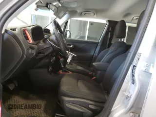 2016 Jeep Renegade Trailhawk with VIN ZACCJBCT3GPD16931, listed as a Copart auction lot 61857235 with 52,490 mi miles and Salvage title. Bid and sale history available at DreamBid. Image 7.