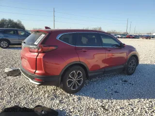 2022 Honda CR-V EX with VIN 5J6RW1H5XNL000115, listed as a Copart auction lot 48610565 with 12,172 mi miles and Salvage Title. Bid and sale history available at carsss.com. Image 3.