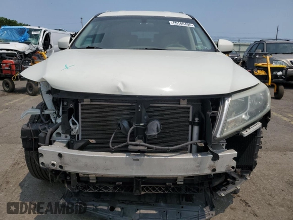 2015 Nissan Pathfinder Platinum z VIN 5N1AR2MM8FC692577, wystawiony jako Copart lot #59165495 z przebiegiem 97 067 mil mil oraz Szkoda całkowita • Salvage title. Historia ofert i sprzedaży dostępna na DreamBid. Obrazek 5.