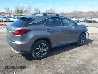 2019 Lexus RX with VIN 2T2BGMCA9KC033678, listed as a IAAI auction lot 41887500 with 42,382 mi miles. Bid and sale history available at carsss.com. Image 4.